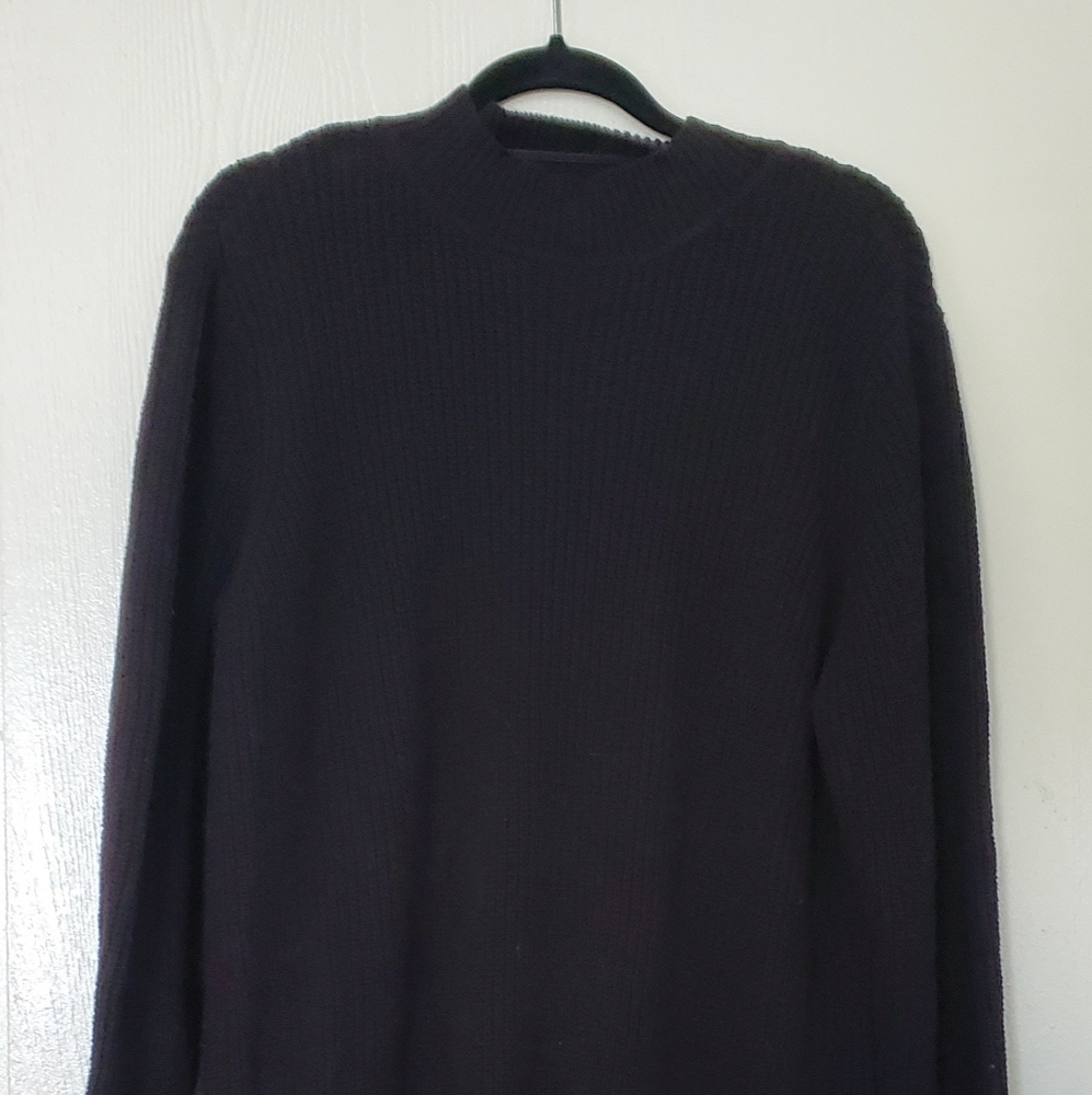 Womens Black Sweater Dress